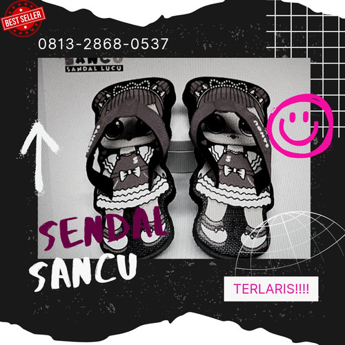 Produsen Sandal Anak Perempuan Murah Lucu Sendal Jepit Anak Cewek Nyaman Dipakai Kuat Sa.jpg