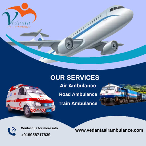Vedanta Air Ambulance Service in Raipur  with Safe Medical Transportation.jpg
