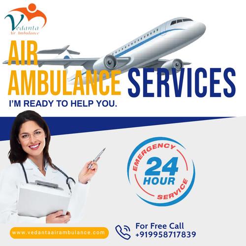 Vedanta Air Ambulance Service in Bhubaneswar with Advanced Medical Tools.jpg