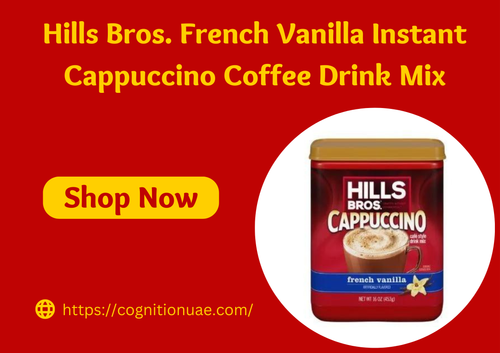 Hills Bros. French Vanilla Instant Cappuccino Coffee Drink Mix.png