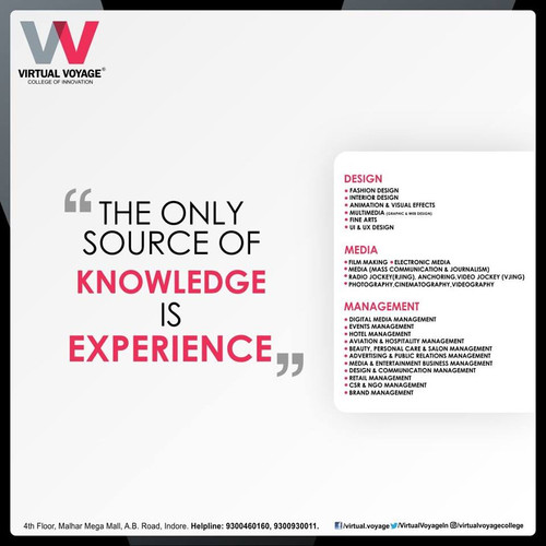 THE ONLY SOURCE OF KNOWLEDGE IS EXPERIENCE