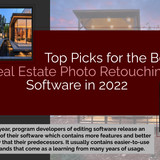 Top Picks for the Best Real Estate Photo Retouching Software in 2022