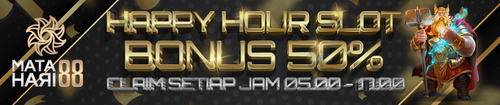 MATAHARI88 BONUS HAPPY HOUR 50%.png