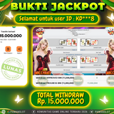 PAMANSLOT JACKPOT Live Games PP-Baccarat Rp.15,000,000- LUNAS