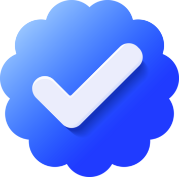 quality check 3d icon symbol button png.png