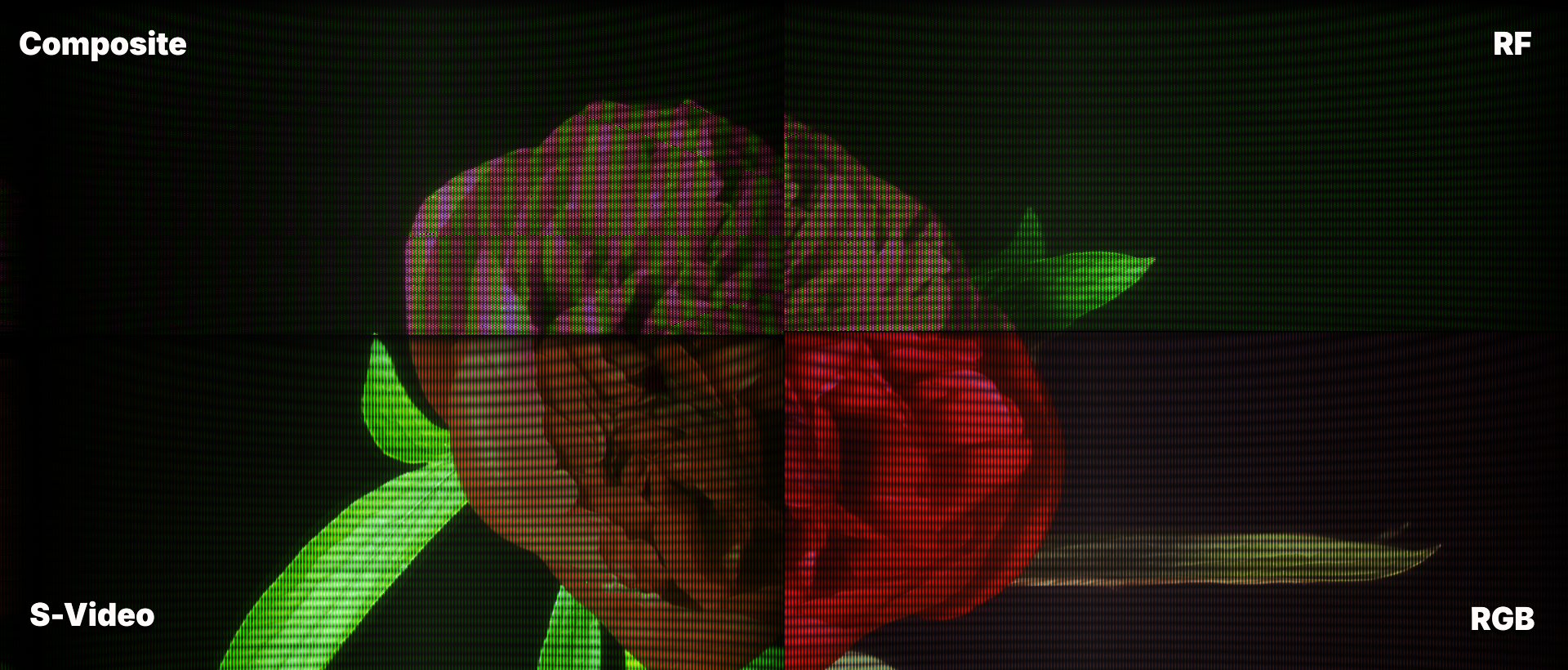 RF vs Composite vs S-Video vs RGB