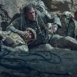 War Machine. (L-R) Stephan James as 7, Alan Ritchson as 81 and Alex King as 44 in War Machine. Cr. B