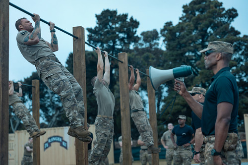 War Machine. (Featured L-R) Alan Ritchson as 81 and Christopher Kirby as Cadre Bravo in War Machine..jpg