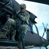 War Machine. (Featured) Alan Ritchson as 81 in War Machine. Cr. Ben King/Netflix  2026.