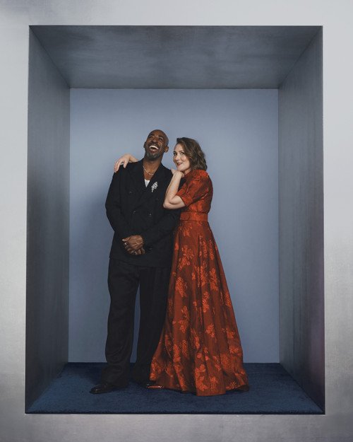 Daniel Francis and Ruth Gemmell  at the Global Premiere of Bridgerton Season 4 in Paris, France. War.jpg