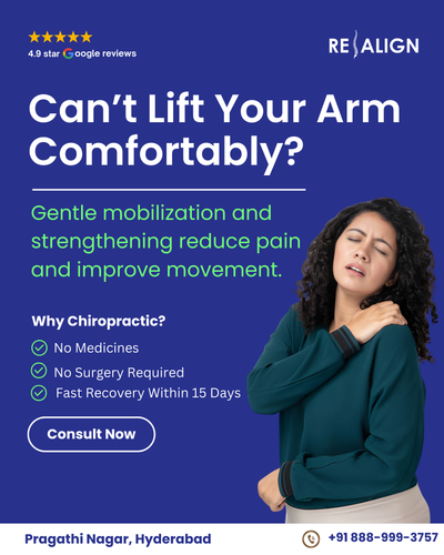 Shoulder discomfort can affect work and routine tasks.