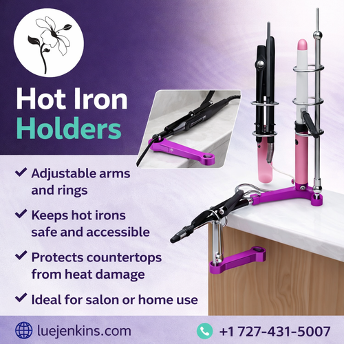 Hot Iron Holder & Hair Extension Stand Pro Setup.png