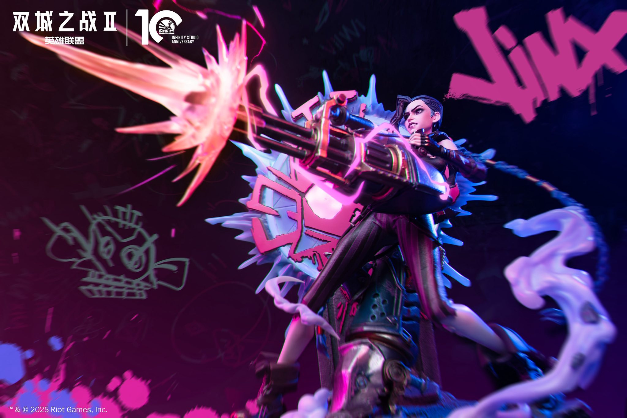 1:4 Scale Jinx Statue Announced by Infinity Studio