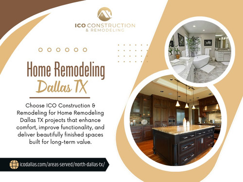 If you’re preparing for Home remodeling Dallas TX, partnering with professionals who prioritize transparency can make all the difference. Companies like ICO Construction & Remodeling emphasize detailed planning and clear communication so homeowners don’t feel blindsided halfway through.

Official Website: https://icodallas.com/areas-served/north-dallas-tx/bathroom-remodeling/

ICO Construction & Remodeling 
Address: 2525 Elm St, Dallas, TX 75226, United States
Phone: +19452641585

Read Our Blogs:

https://is.gd/nU7RFG
https://is.gd/FOf3mJ
https://is.gd/EB8eru

More Links:

https://tinyurl.com/2dqpsfny
https://tinyurl.com/24m9wm82
https://tinyurl.com/275k7xn5