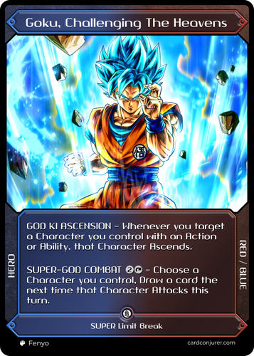 Goku, Challenging The Heavens.png