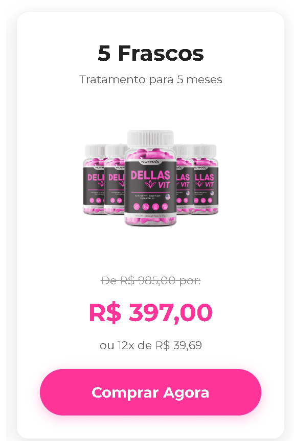 Dellas Vit pre&ccedil;o promocional - op&ccedil;&atilde;o 5 frascos