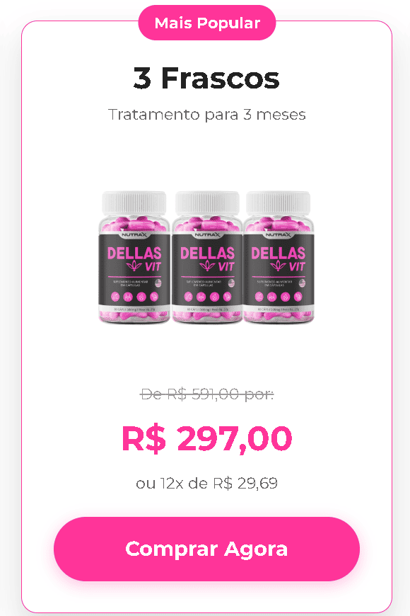 Dellas Vit site oficial - op&ccedil;&atilde;o 3 frascos