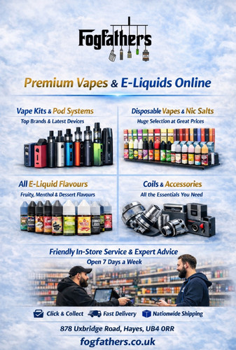 Premium Vapes & E-Liquids Online  FogFathers.jpg