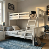 Why we chose this white bunk bed for kids for our home