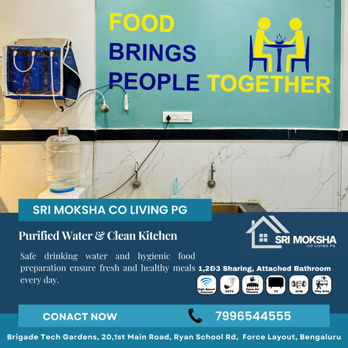 Food safety and hygiene are essential in structured coliving environments.