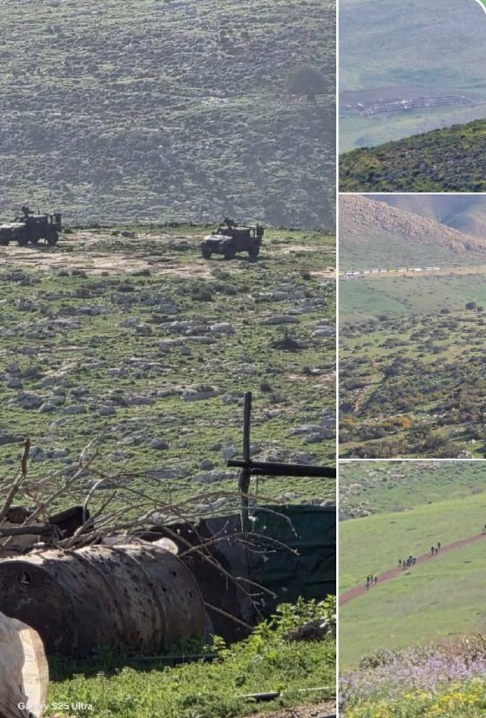 مئات المستوطنين يقتحمون مناطق متفرقة من الأغوار الشمالية....