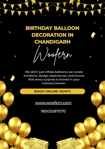 Balloon Decoration in Chandigarh - Woofern.png