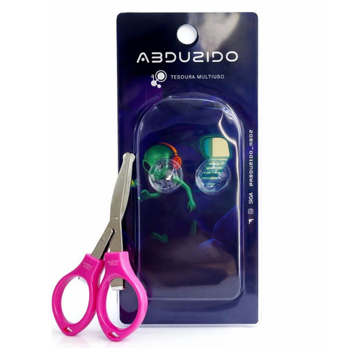 Tesoura Abduzido Flip Pp Pink Unidade (5)