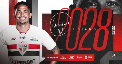 São Paulo Renova Contrato com Atacante Luciano em Movimento Estratégico para o Futuro