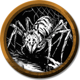 token Aranha Caçadora Gigante