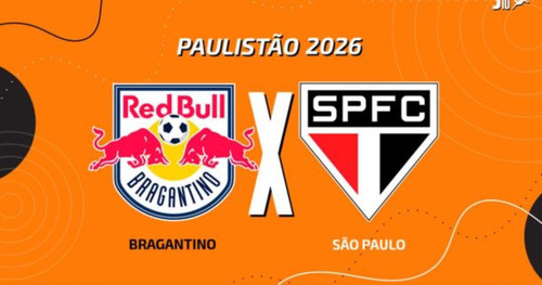 RB Bragantino x São Paulo; Saiba onde assistir! 