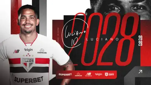 Renovou!! São Paulo anuncia renovação de Luciano que agora busca marca histórica! 