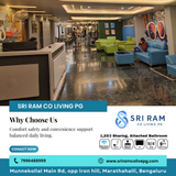 Best coliving PG in Marathahalli