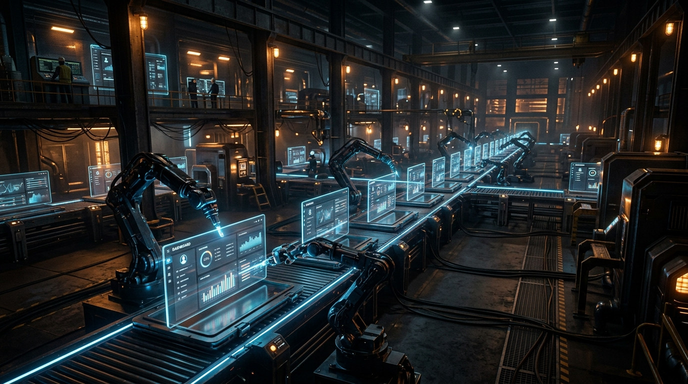 AI SaaS factory production line