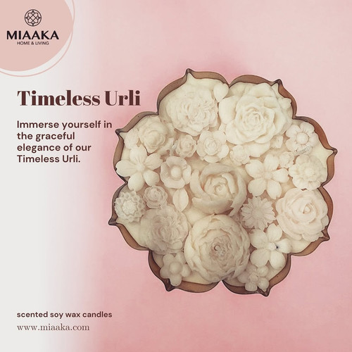 Buy Timeless Urli Scented Soy Wax Candle Online | MIAAKA.jpg