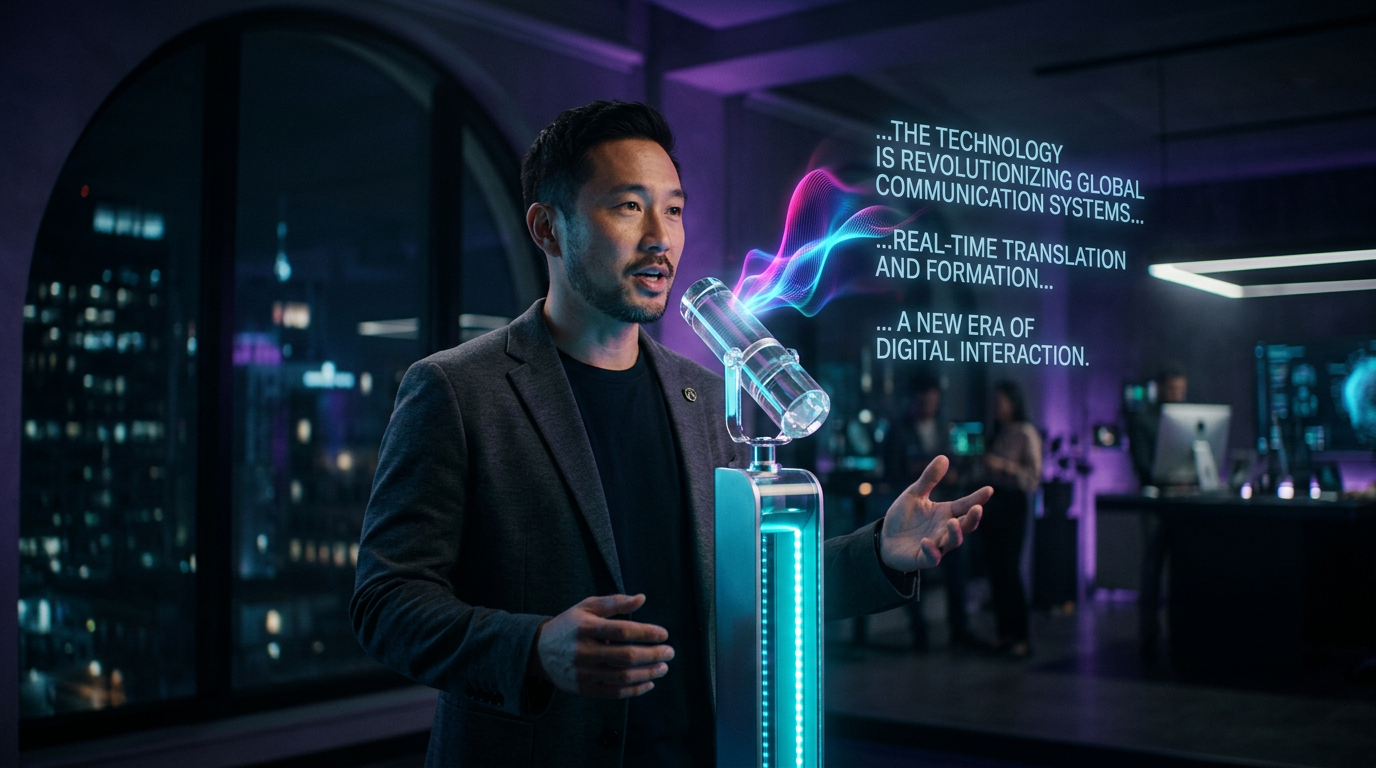 AI voice-to-text technology