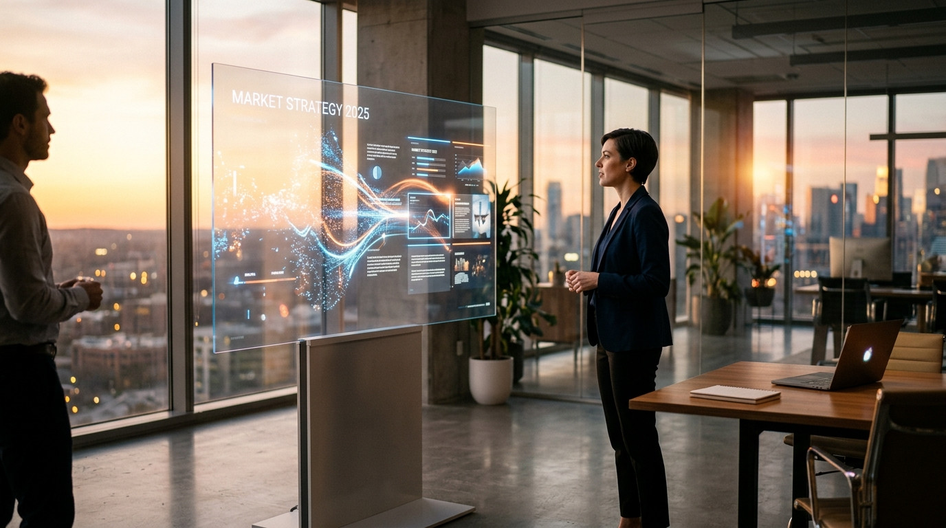 Gamma AI building presentations