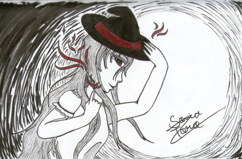 Inktober 2019. Day 7 Enchanted.jpg