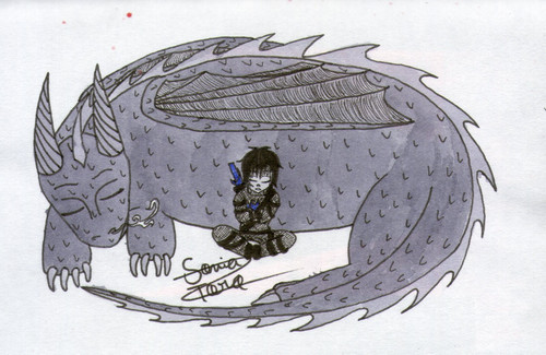 Inktober 2019. Day 12 Dragon.jpg