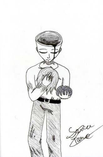 Inktober 2019. Day 2 Mindless.jpg