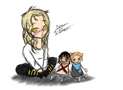 Alucard and his dolls.png