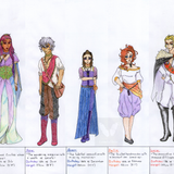The Arcana Main 6 (+Alnair) height comparison