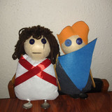 Trevor &amp; Sypha dolls