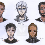 Crystallize Character Sketches