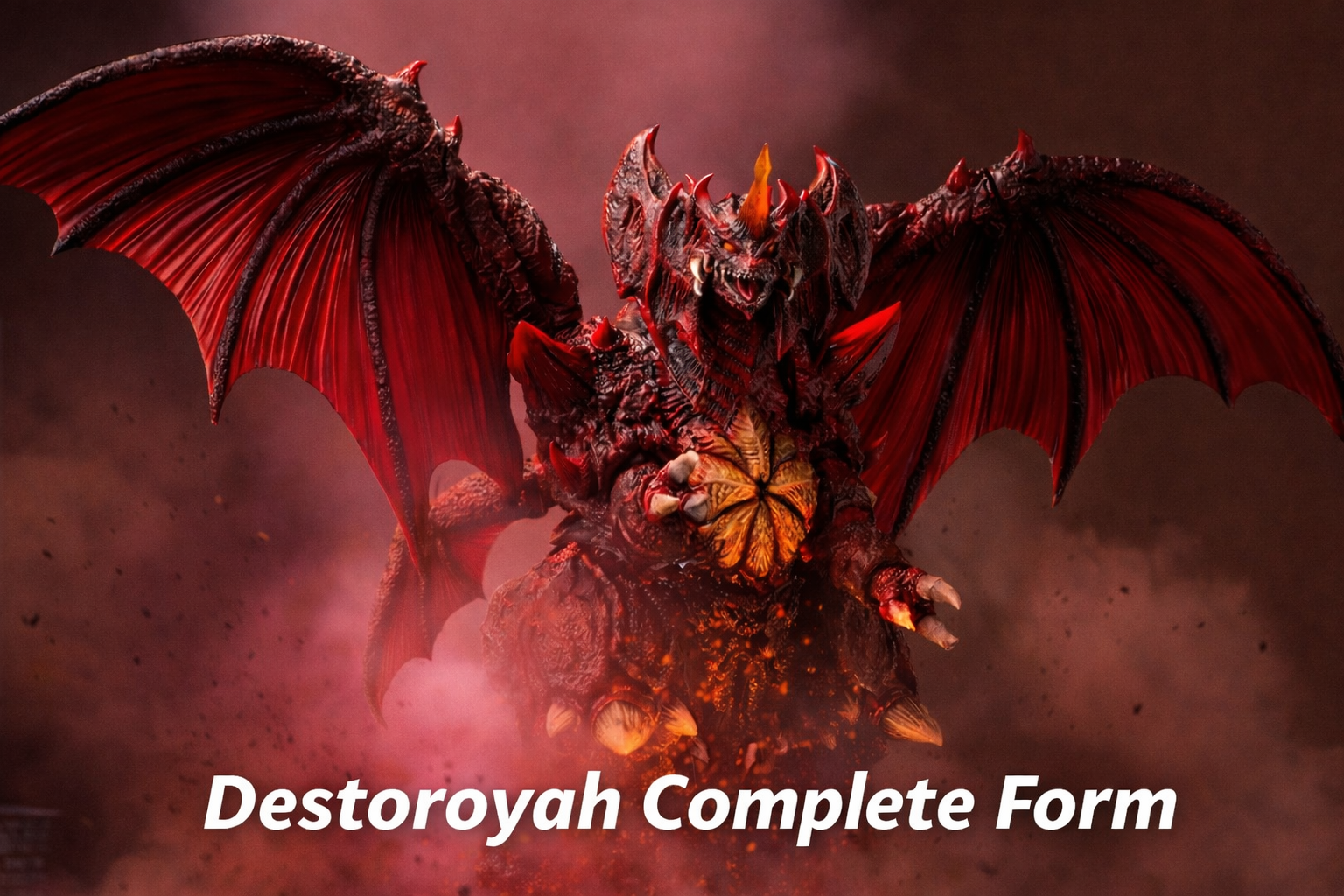 Hiya Toys Presents Destoroyah Complete Form Based on the 1995 Godzilla Film