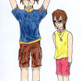 Tai and Kari Digimon 01