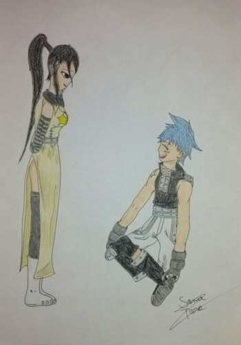 Soul Eater Black Star and Tsubaki.jpg