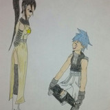 Soul Eater Black Star and Tsubaki