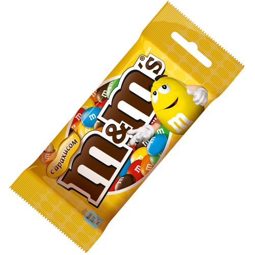 4607065000790 114034 ДРАЖЕ MARS M&M АРАХИС 45ГР ФЛ П.png