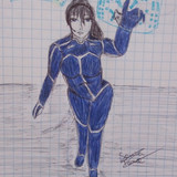 Sci fi girl (sketch)