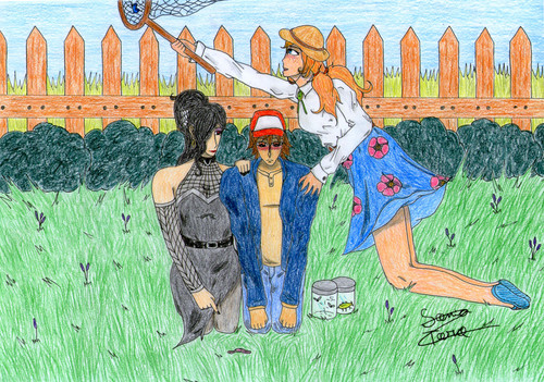 Bug catching day (fanart contest).jpg